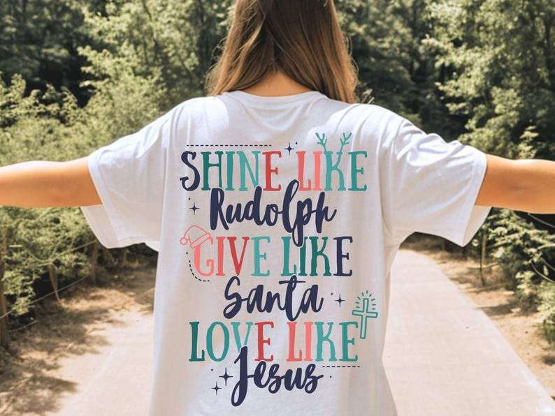 Shine like Rudolph (KARTA) 67113 DTF transfer