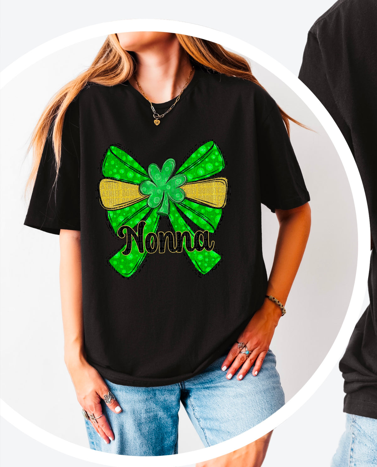 Nonna st Patrick’s bow (SDD) 85929 DTF transfer