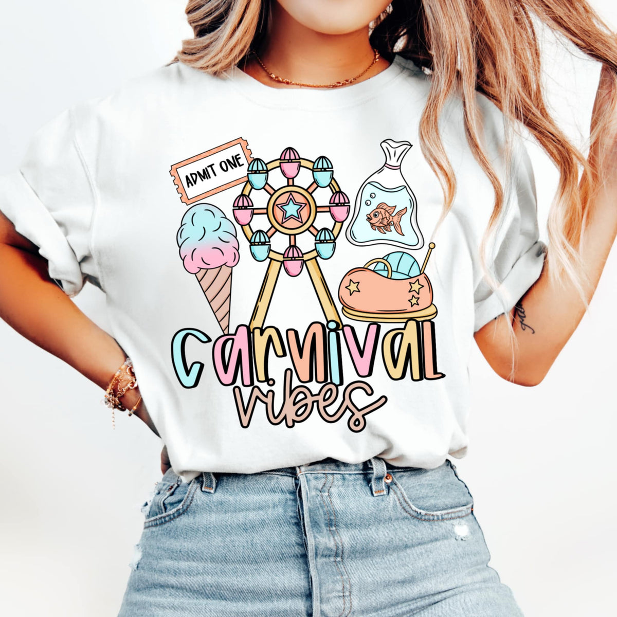 Carnival vibes (CMD) 99597 DTF transfer