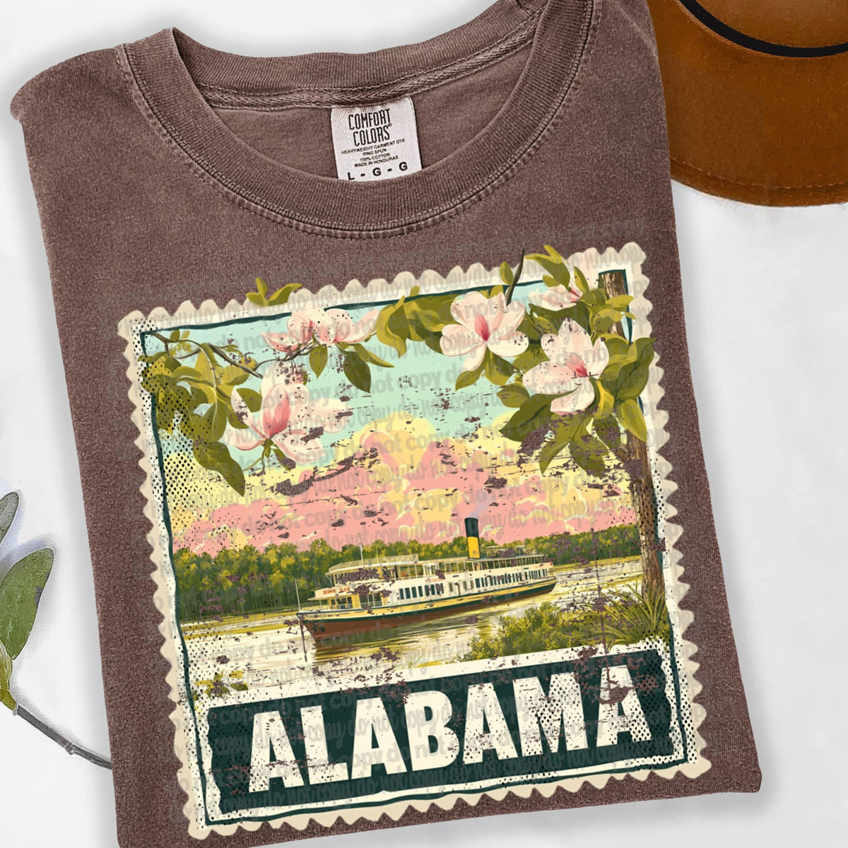 Alabama State Stamp (TTD) 99059 DTF transfer