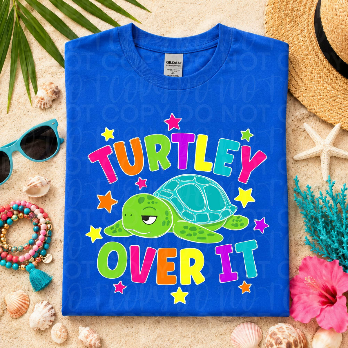 Turtley over it Sunday Special DTF transfer