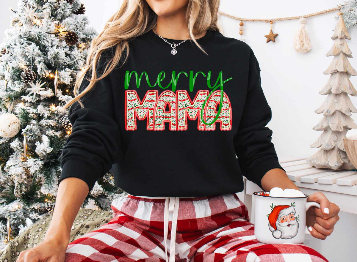 Merry Mama cake filled (caplinger) 73017 DTF transfer