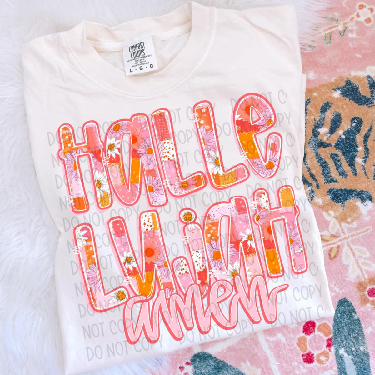 Hallelujah amen (SWD) 96346 DTF transfer