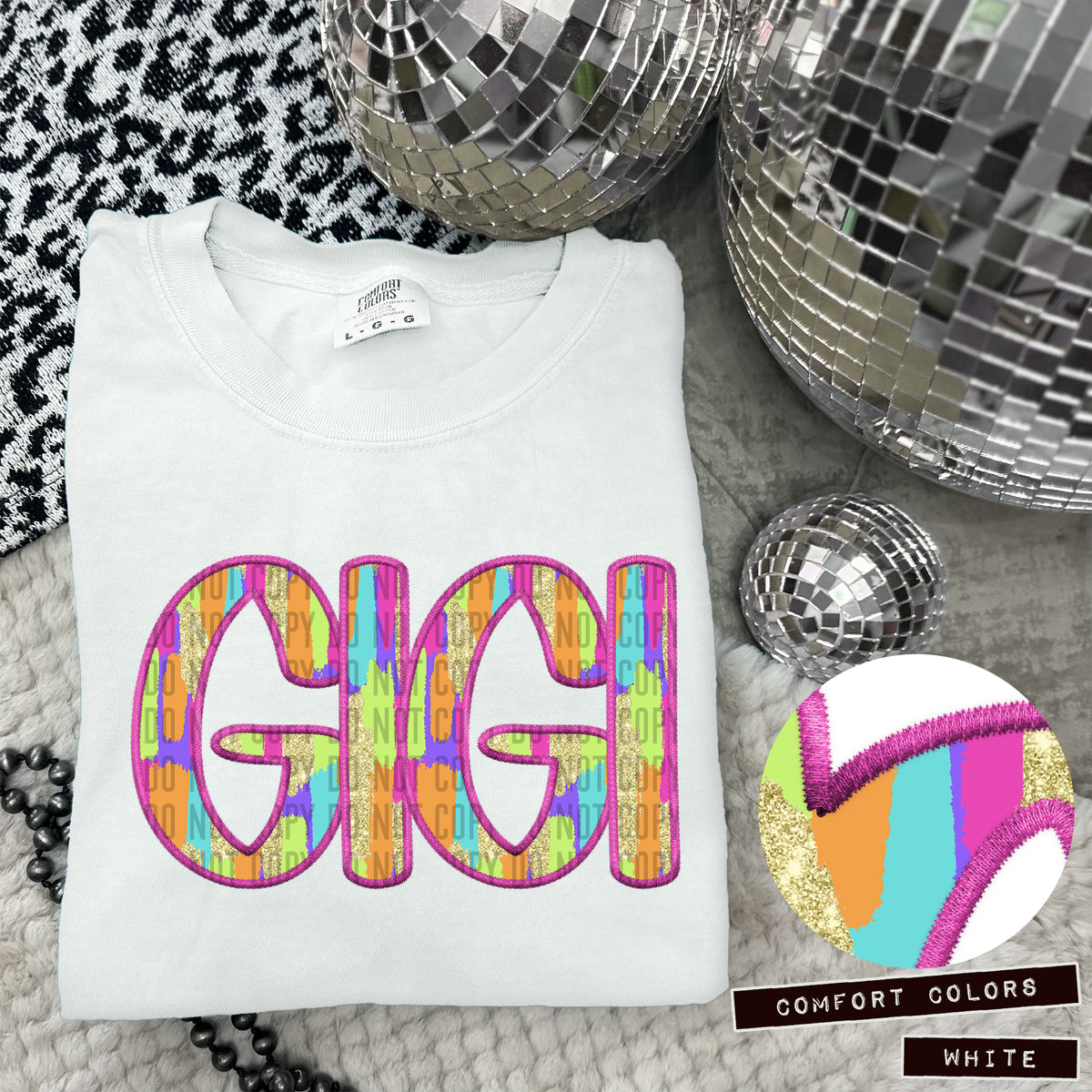 Gigi Juneberry Brushstrokes (Caplinger) DTF transfer