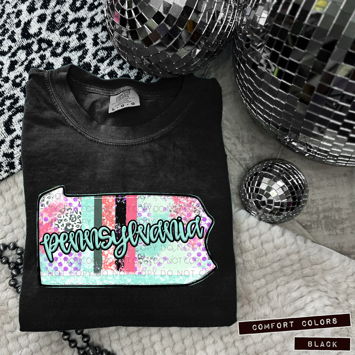 PENNSYLVANIA chic (Caplinger) DTF transfer