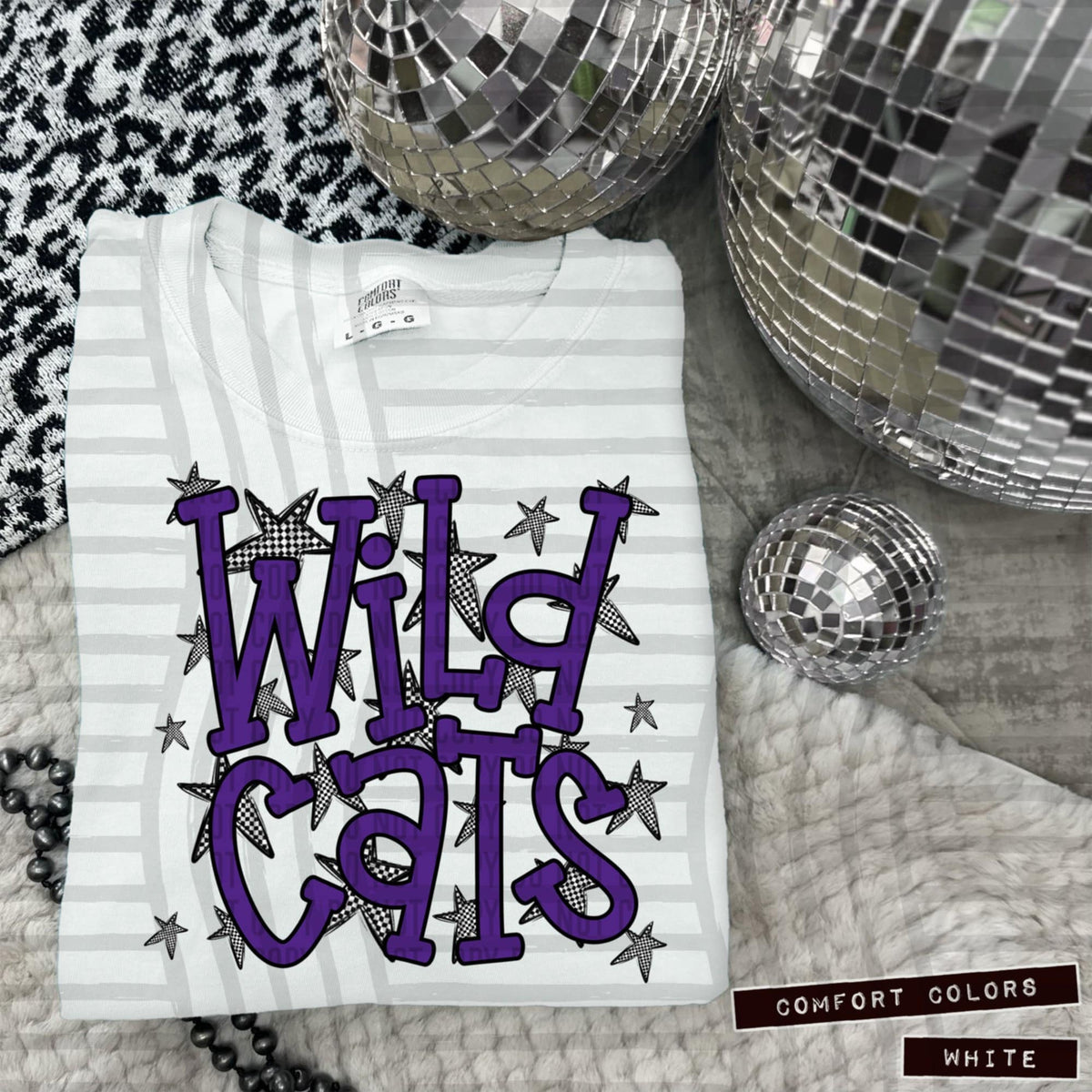 Purple Staggered Mascots (Caplinger)