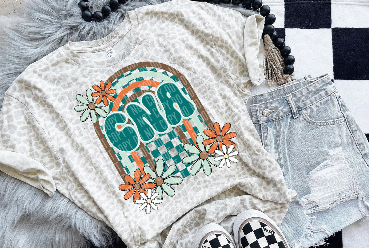 CNA Floral Arch 49548 DTF transfers