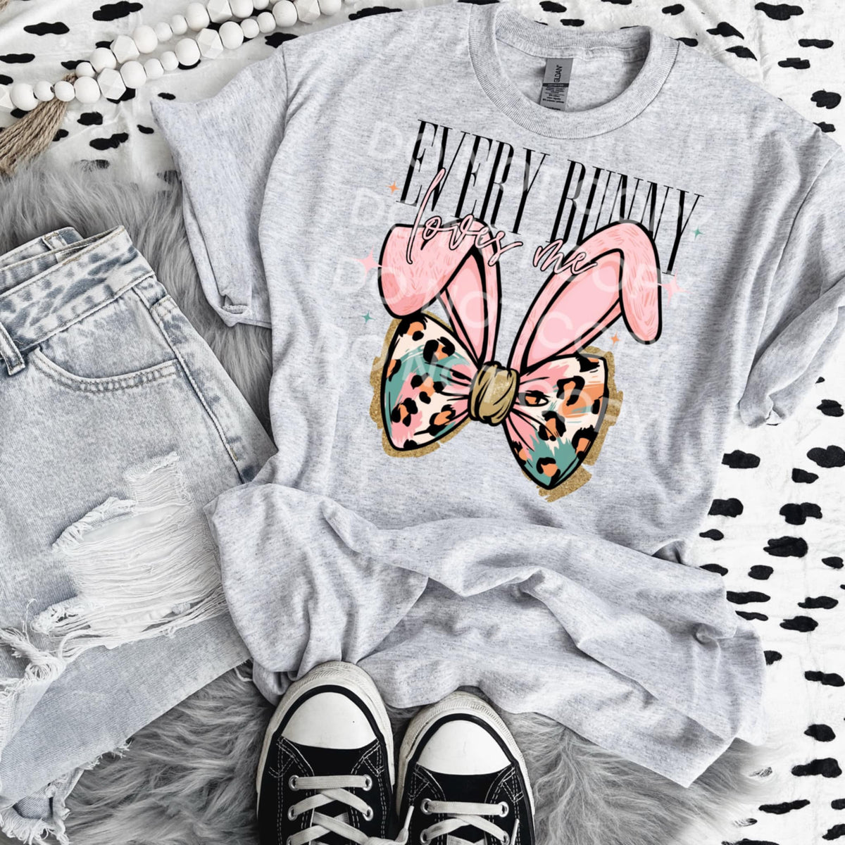 Every bunny loves me (SCG) 87970 DTF transfer