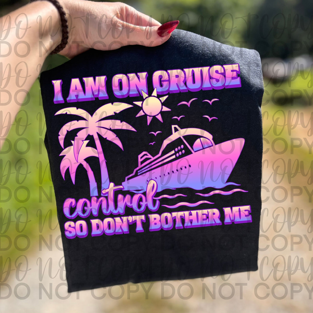 I’m on Cruise Control 117430 DTF transfer