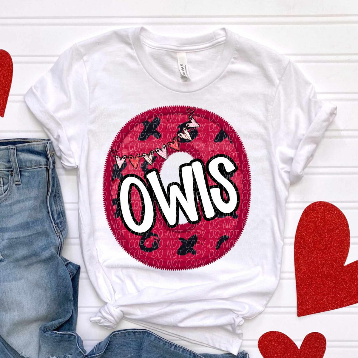 O owls valentine (CITY) 77995 DTF transfer