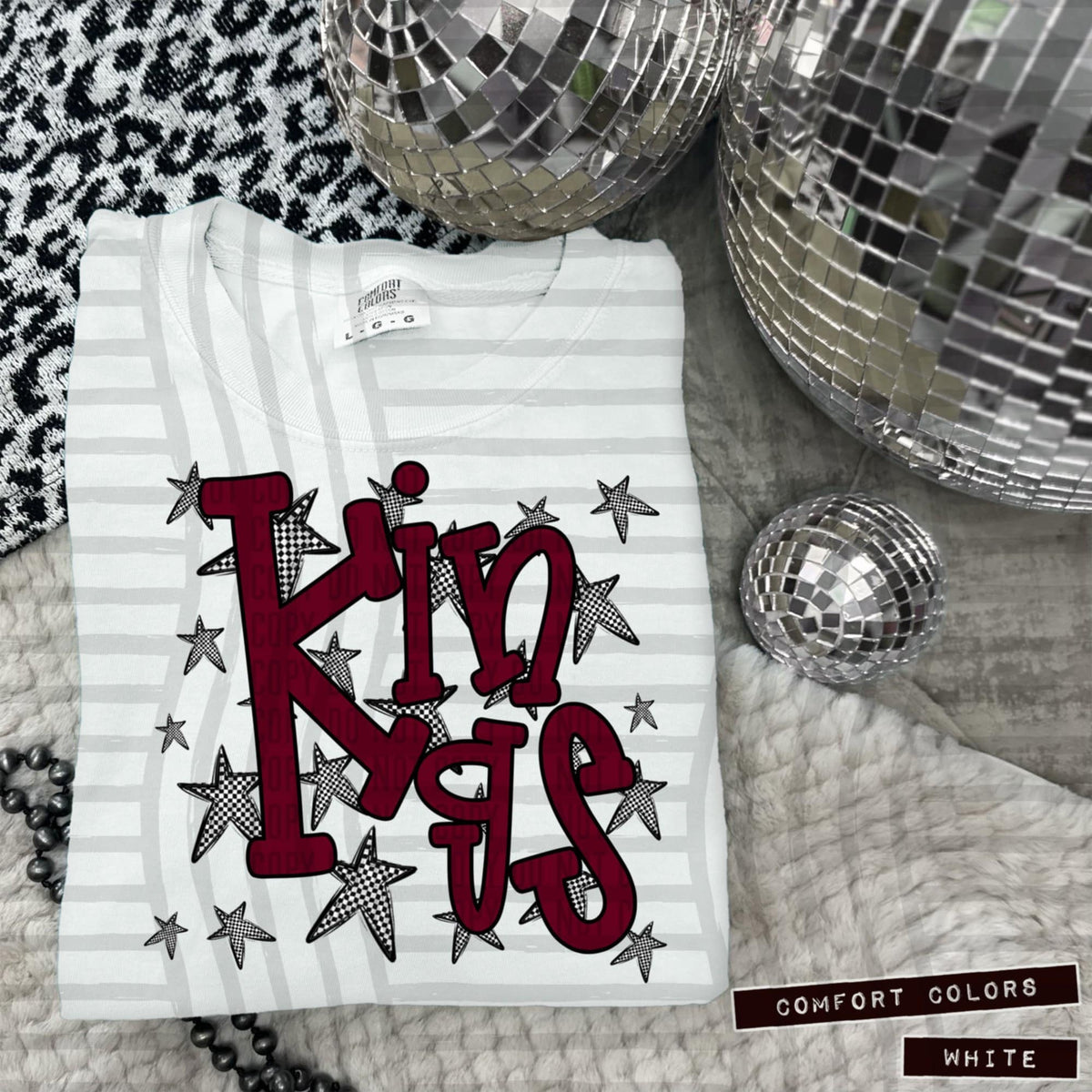 Maroon Staggered Mascots (Caplinger)