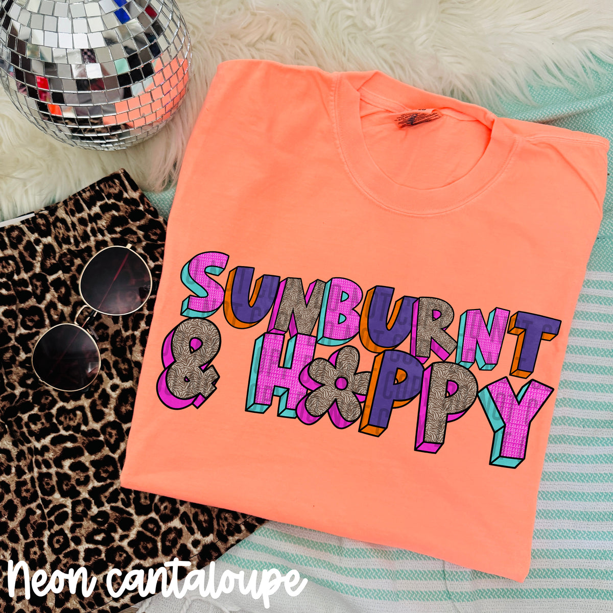 sunburnt and happy purple blocks (caplinger) DTF