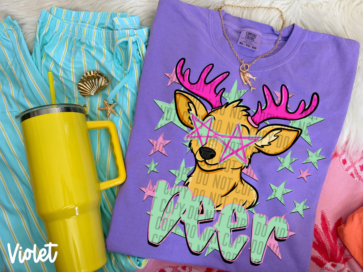 deer starry eyed (Caplinger) DTF Transfer