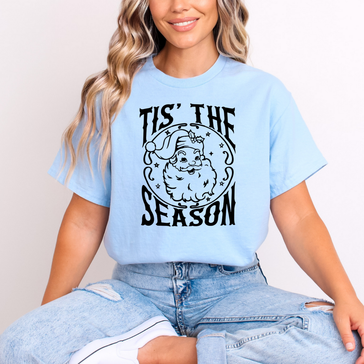 Tis' The Season (BLACK) 68267 DTF Transfer