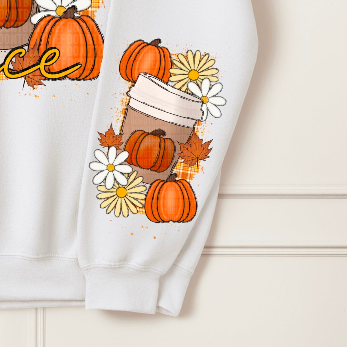 Pumpkin Spice SLEEVE 113275 DTF transfer