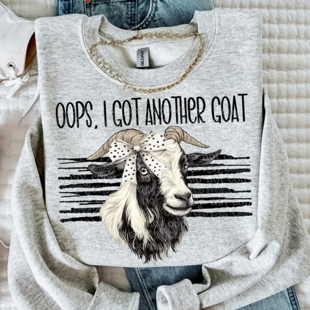 Oops, I got another goat (TTD) 85831 DTF transfer