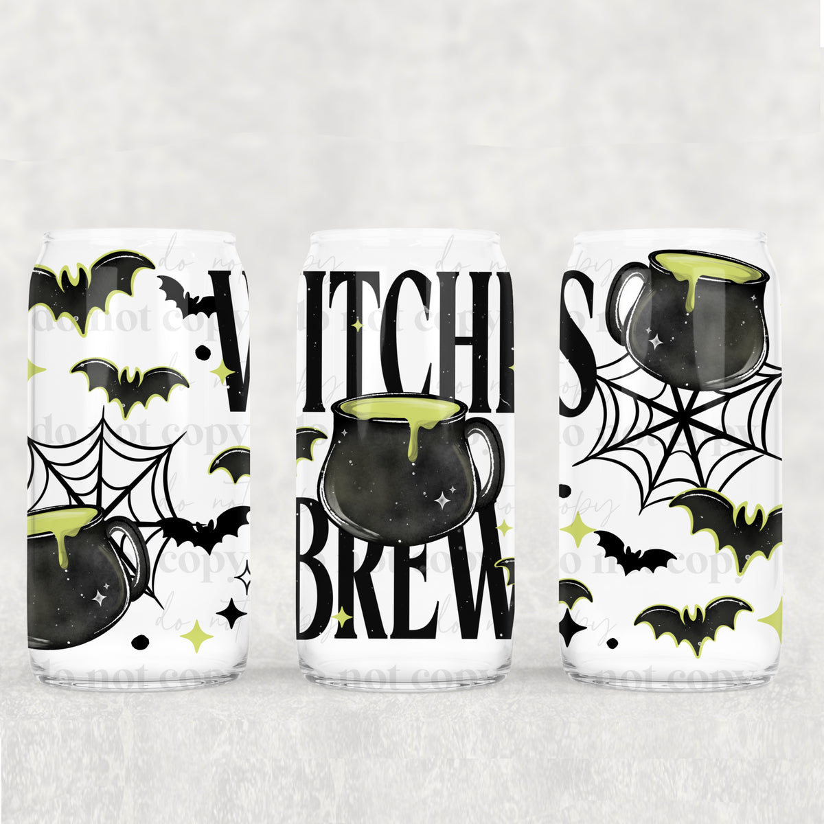 Witches brew cauldron mug (CSC) UV DTF Transfer