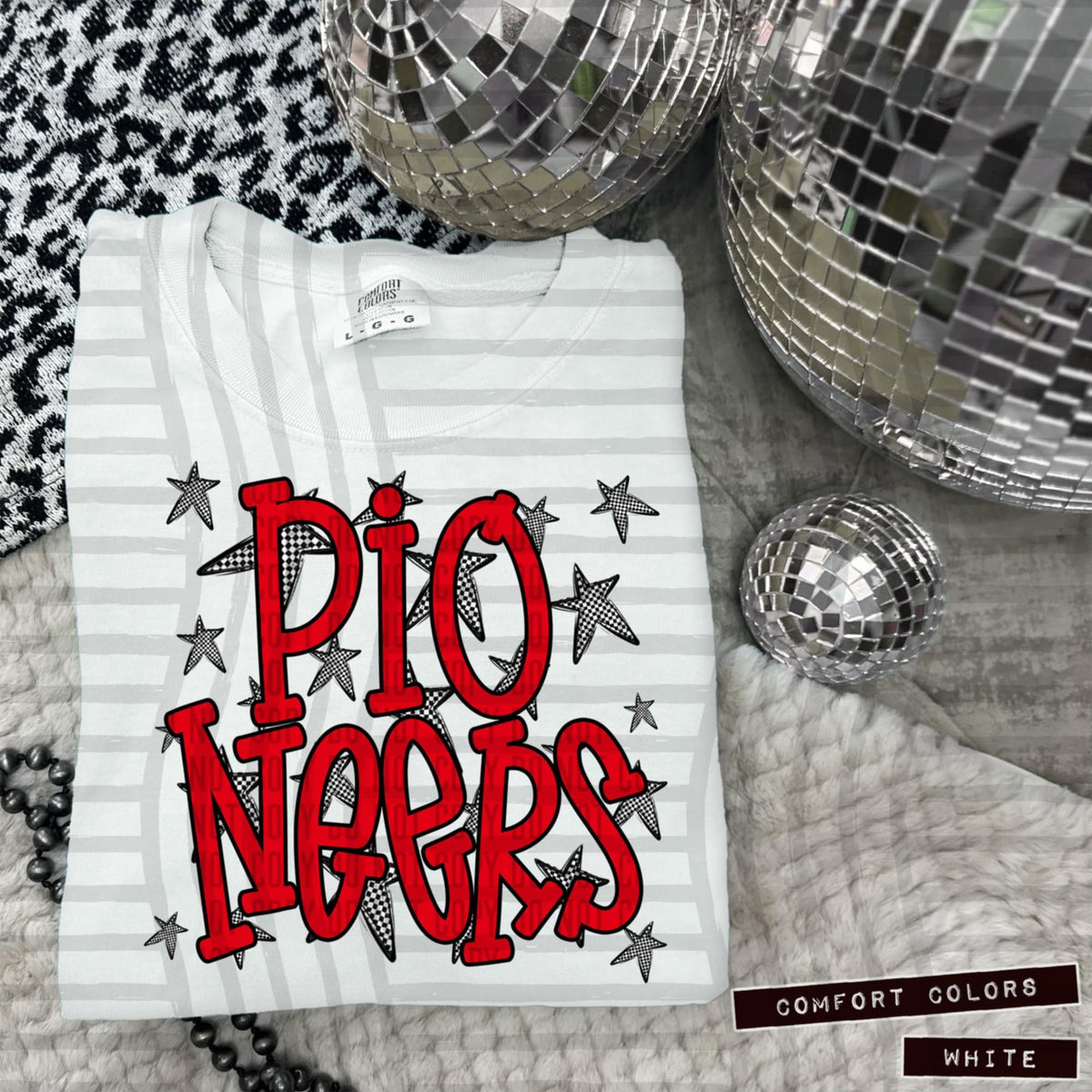 Red Staggered Mascots (Caplinger)