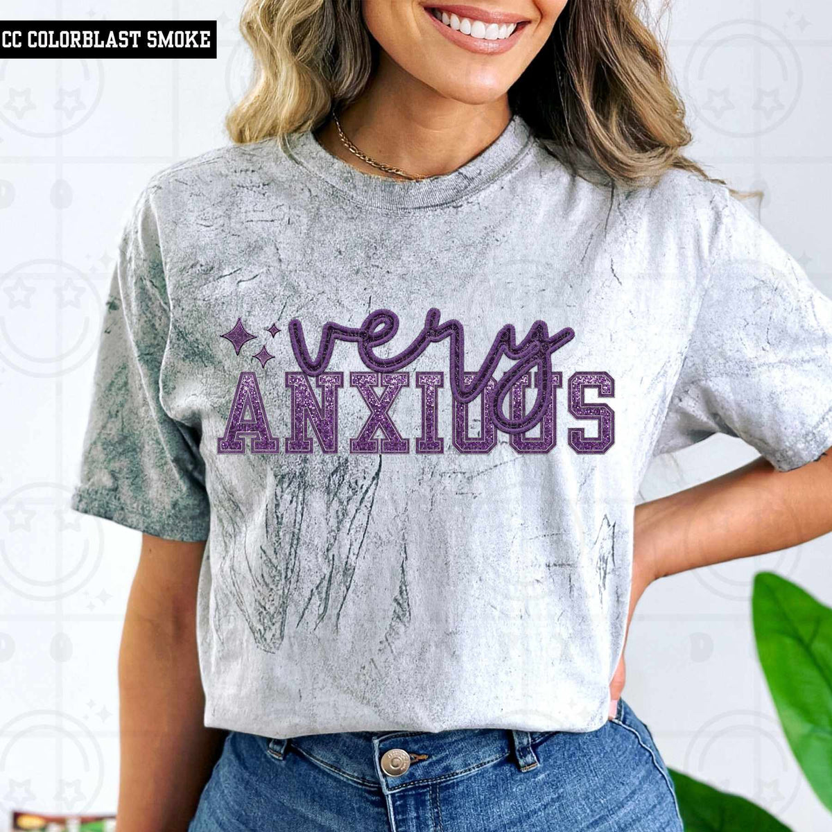 Very anxious purple (HW) 79381 DTF transfer