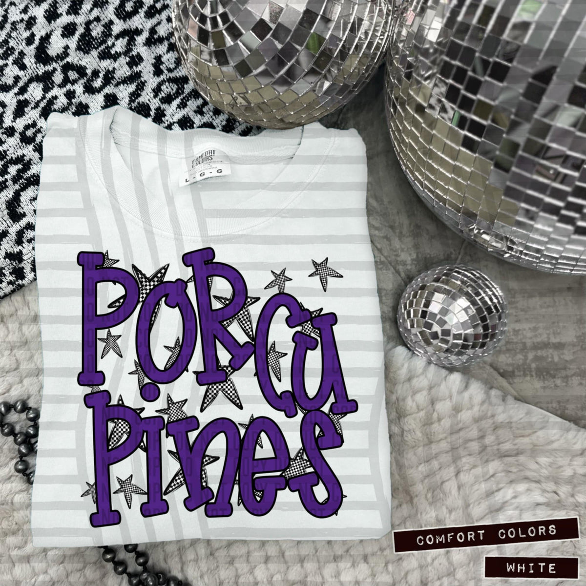 Purple Staggered Mascots (Caplinger)