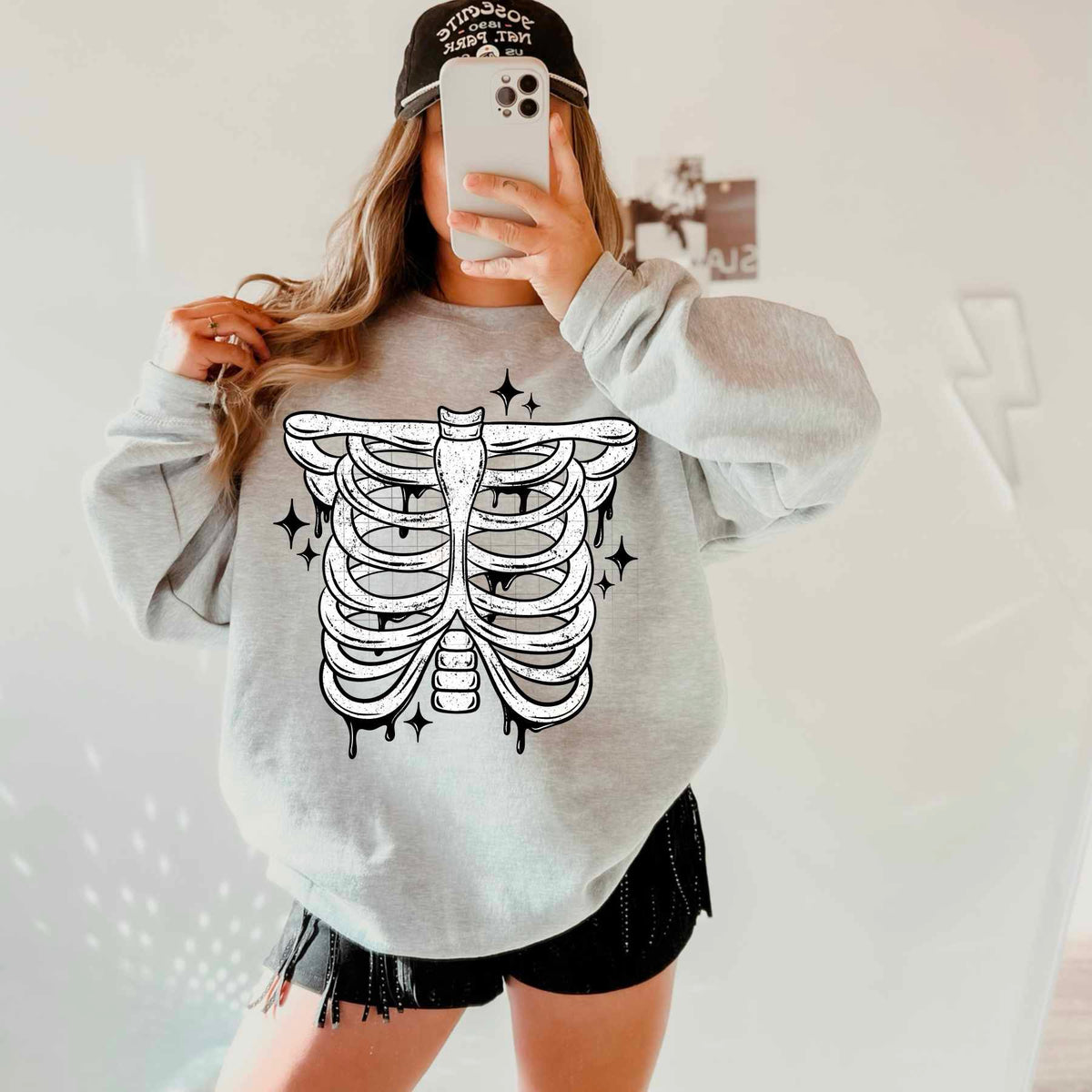 Ribs with black details (CSC) 84276 DTF transfer