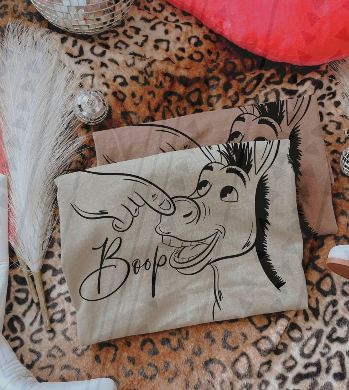 Boop Donkey TGG DTF transfer