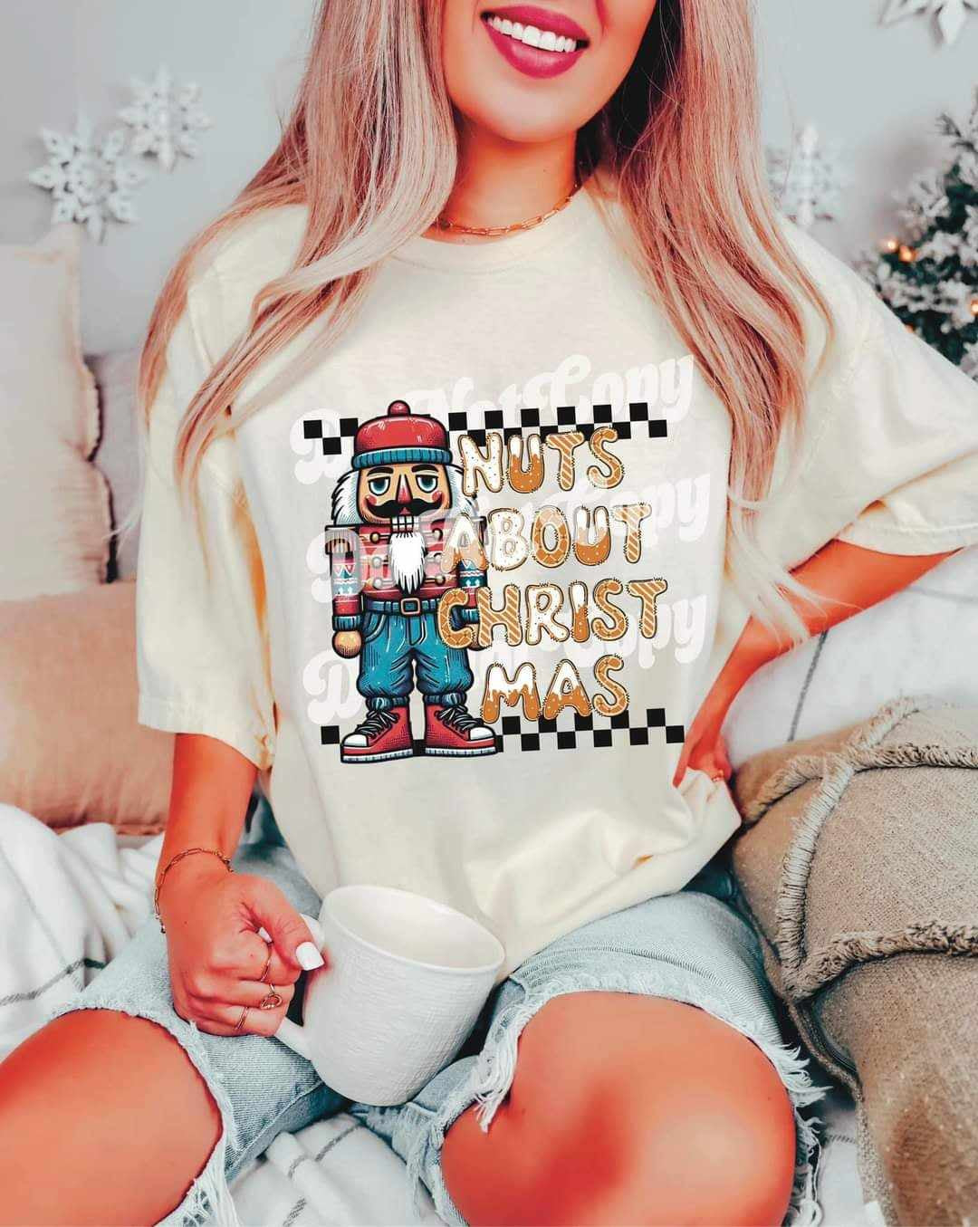 Nuts about Christmas (RTD) 70058 DTF transfer