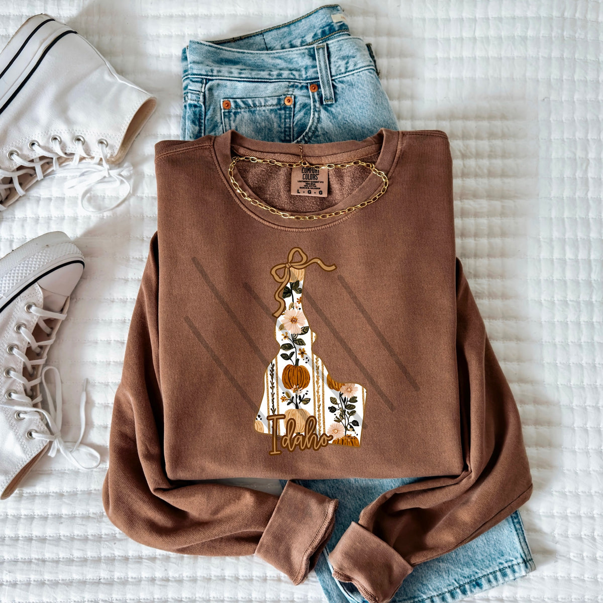 Idaho fall pumpkin state (MZ) 113588 DTF Transfer