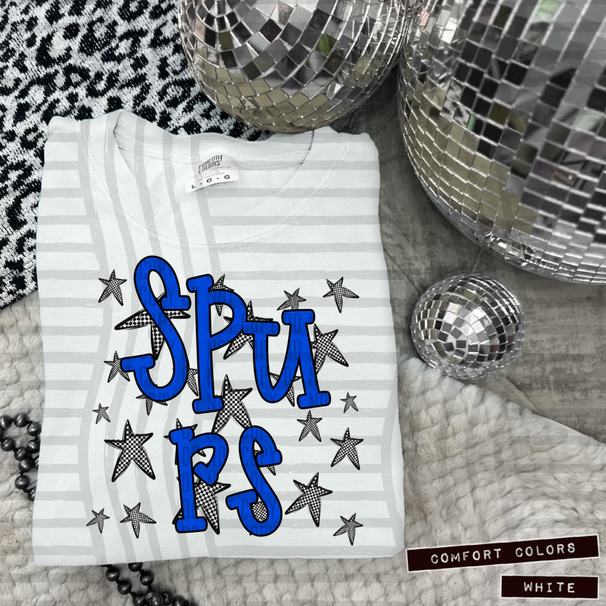 Blue Staggered Mascots (Caplinger)