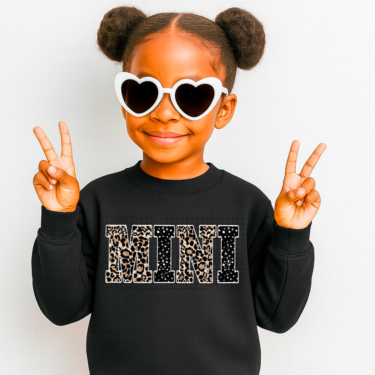 Mini Cheetah and polka dots (CSC) DTF Transfer