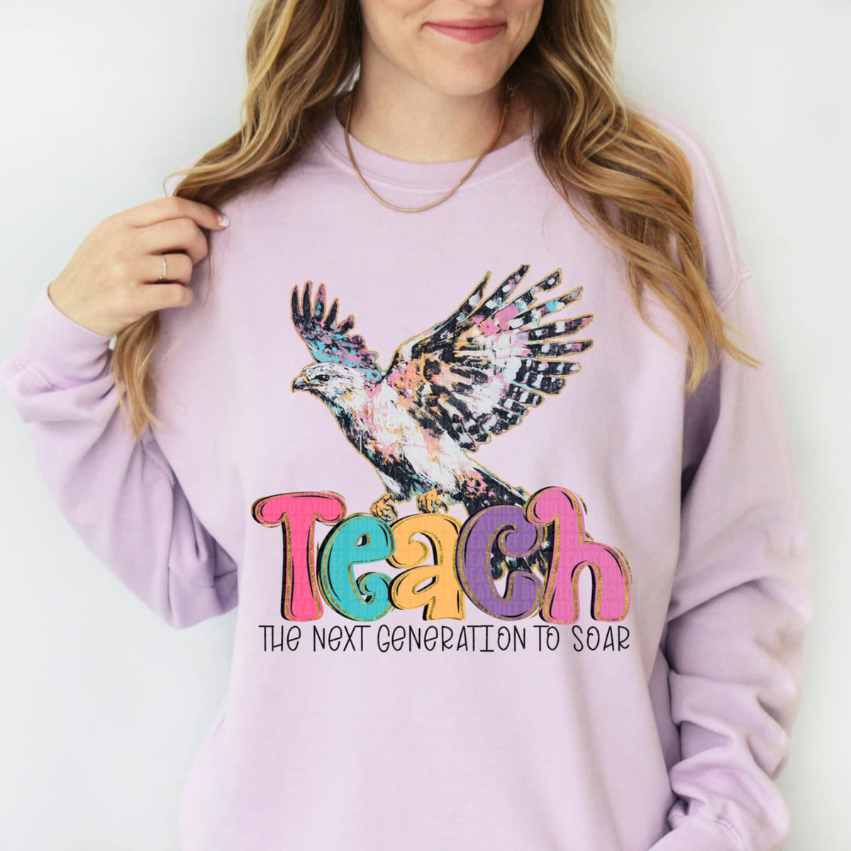 Teach the next generation to soar (SDD) 106538 DTF transfer