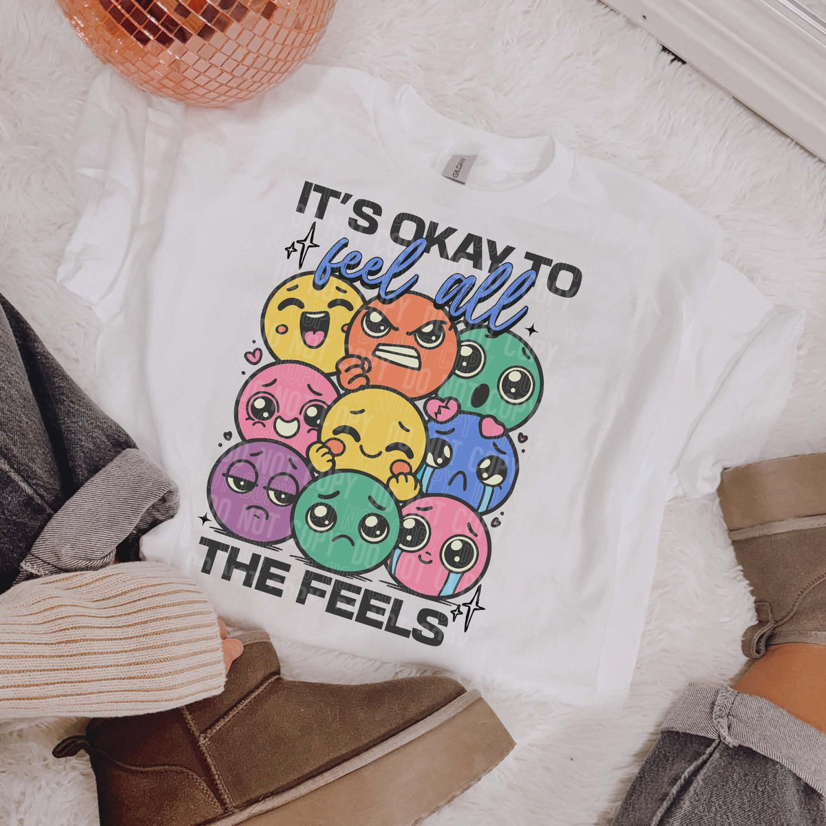 It’s Okay to Feel all the Feels Sunday Special DTF transfer