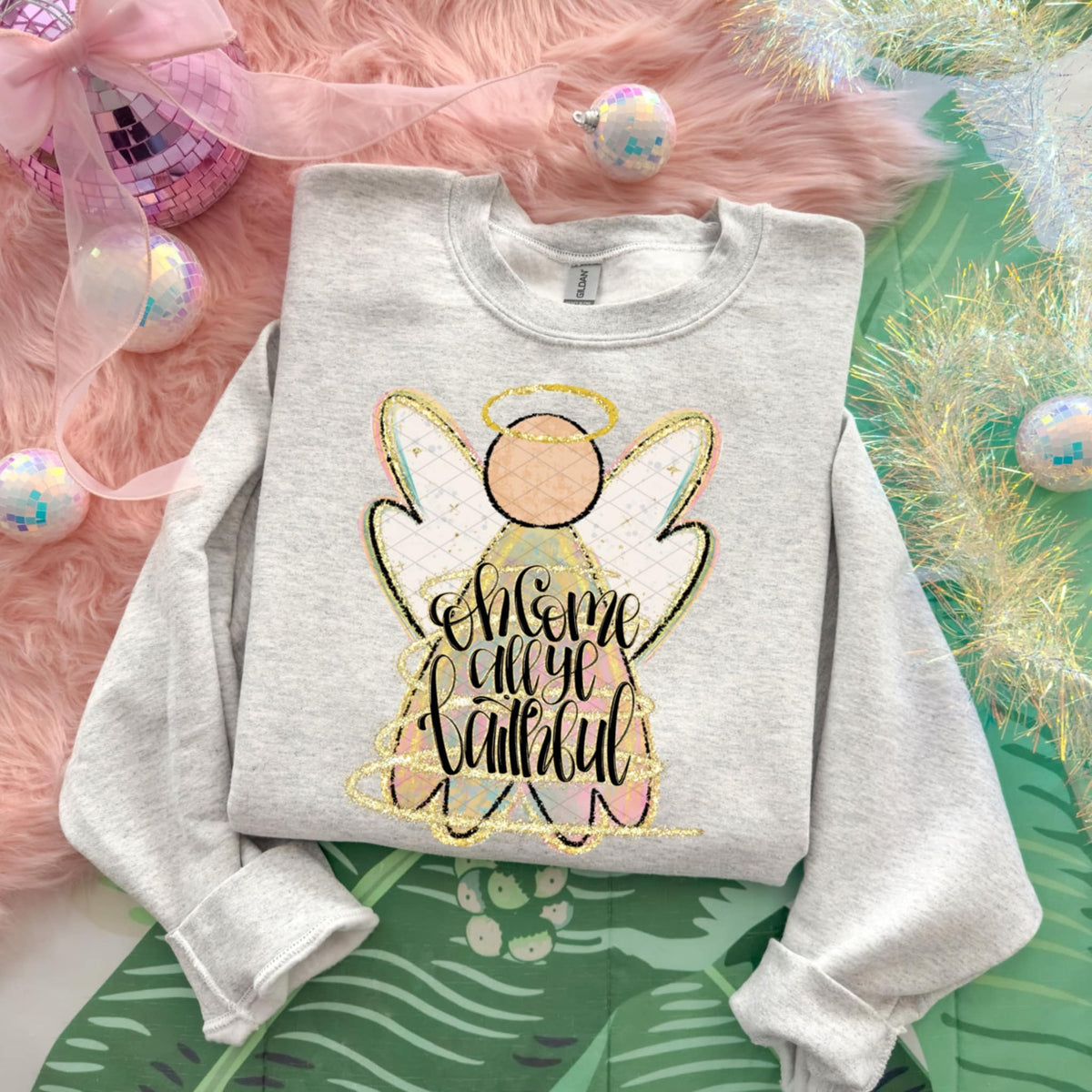 Come all Ye Faithful Angel (SDD) DTF Transfer