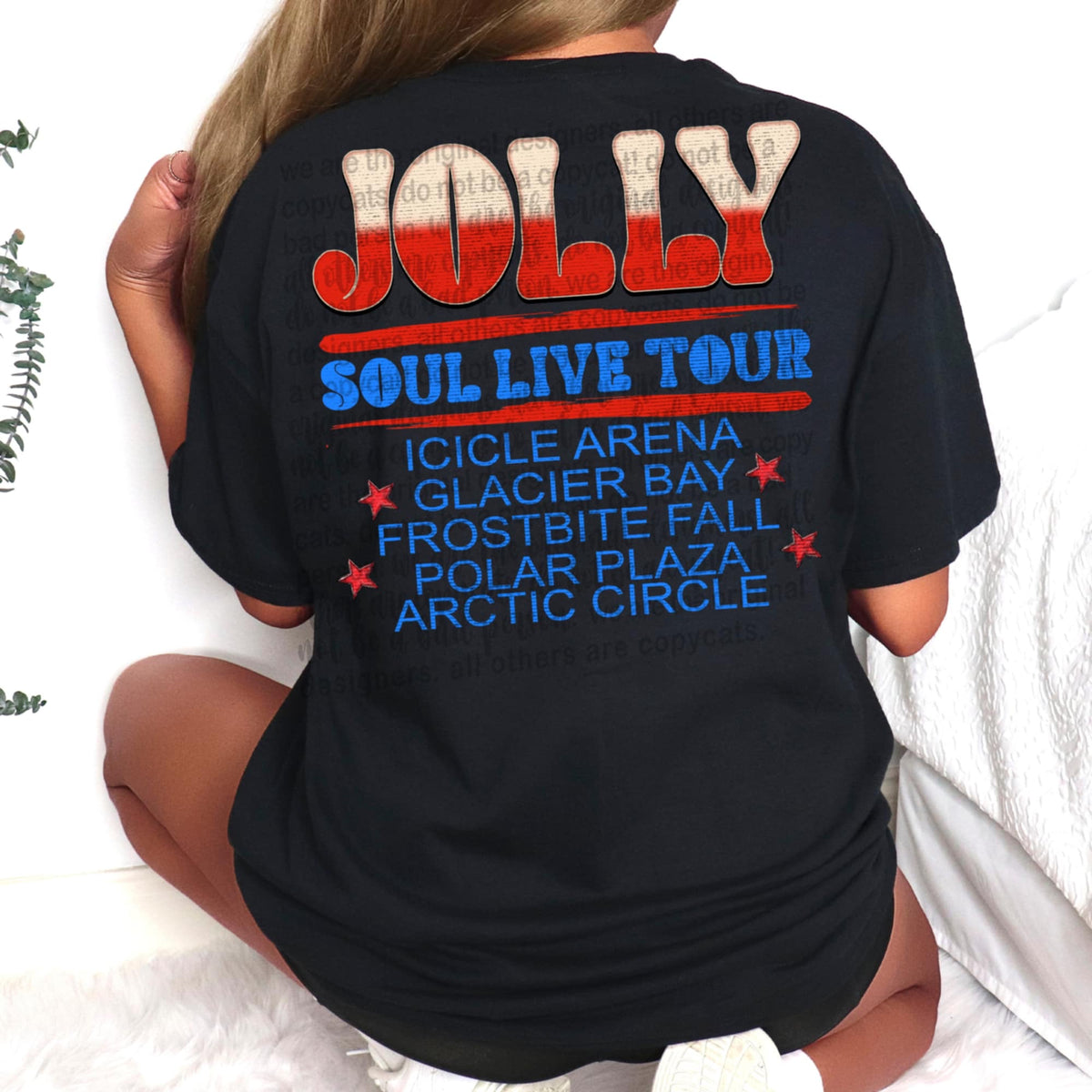 Jolly Soul Tour back (TTD) DTF Transfer