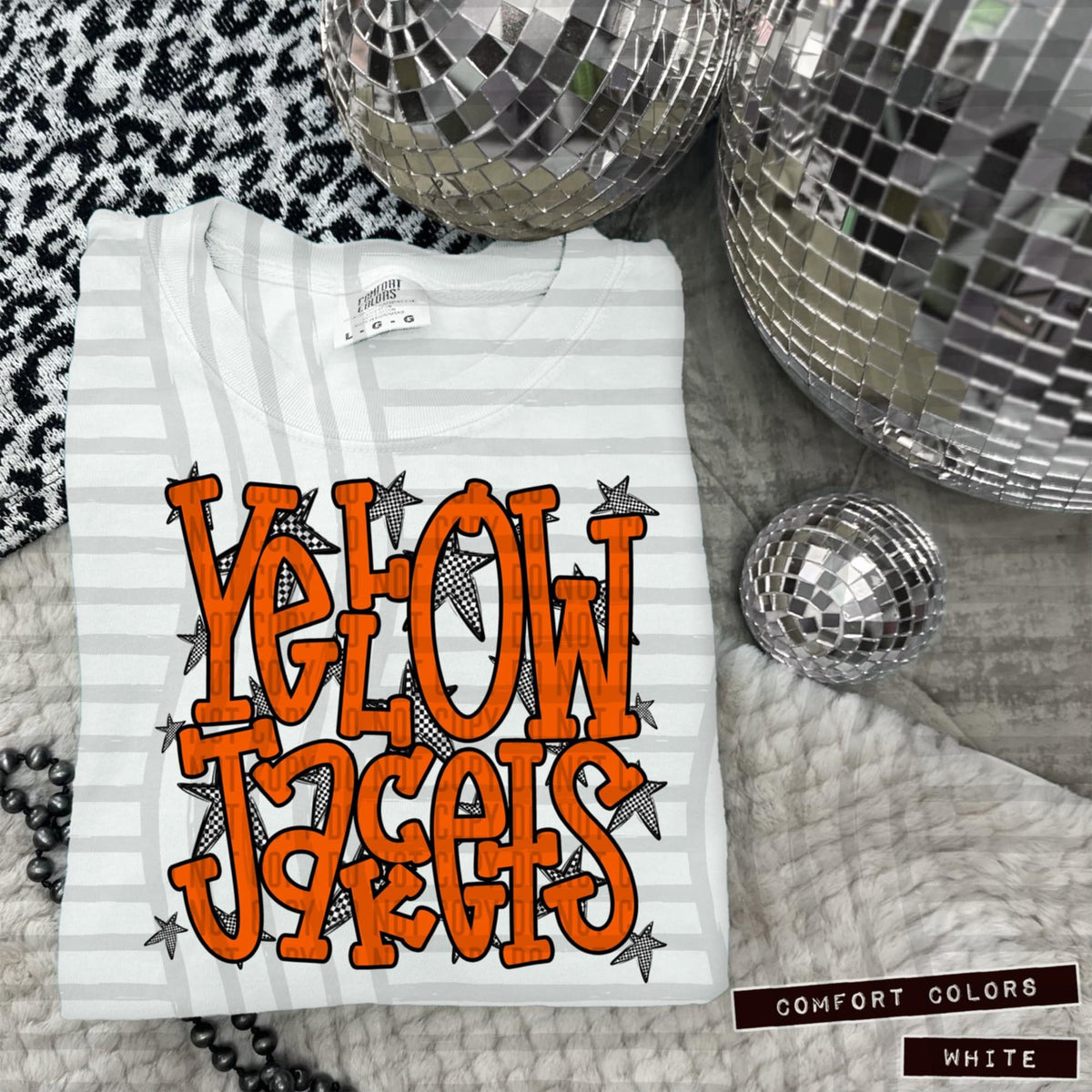 Orange Staggered Mascots (Caplinger)