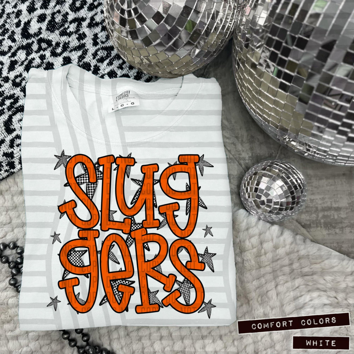 Orange Staggered Mascots (Caplinger)