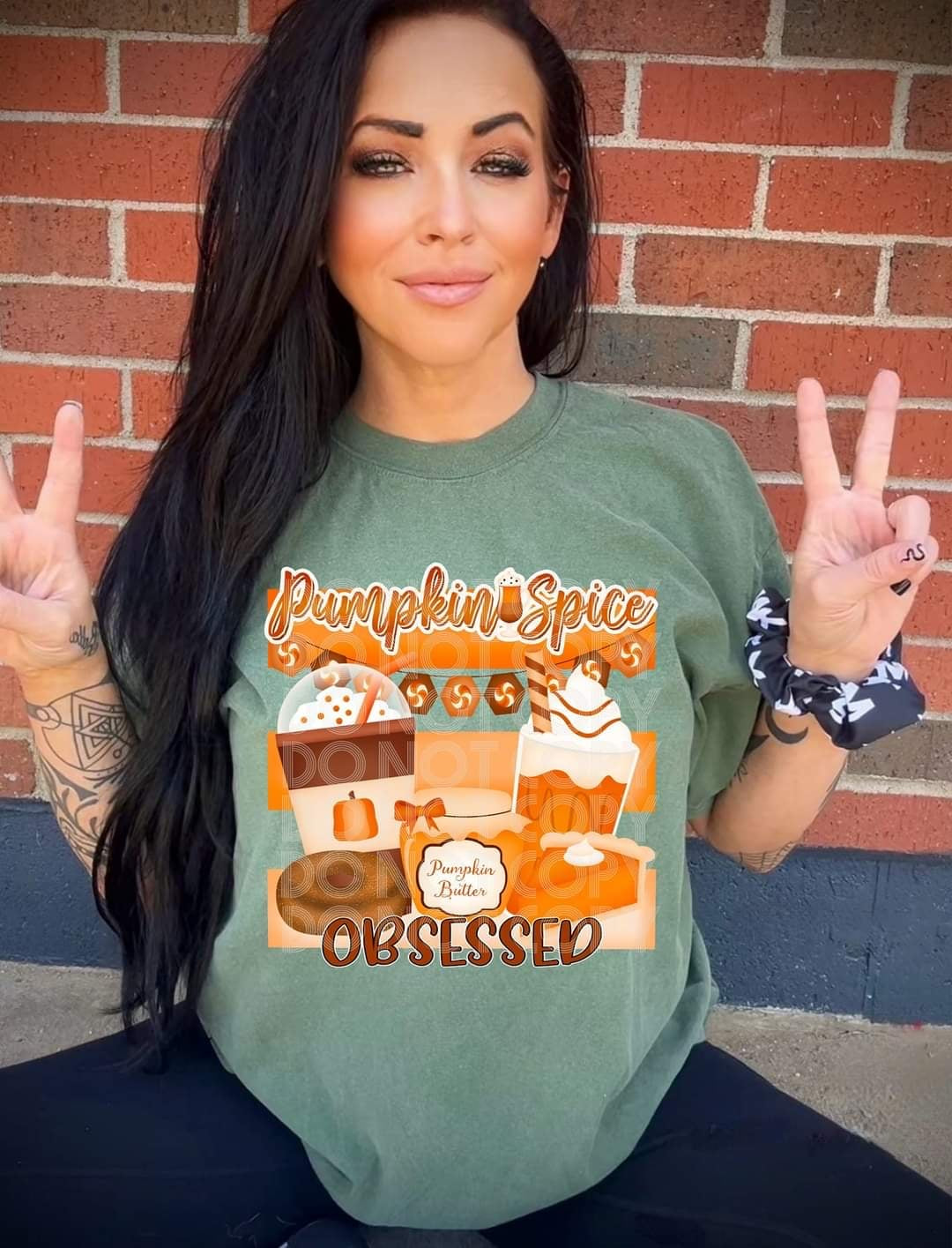 Pumpkin spice obsessed (DD) 52803 DTF transfer