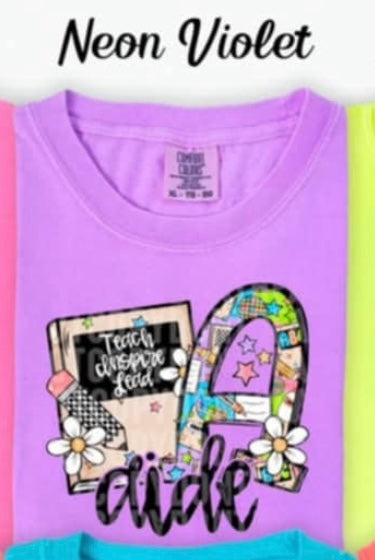 A aide school notebook (SDD) 98687 DTF transfer