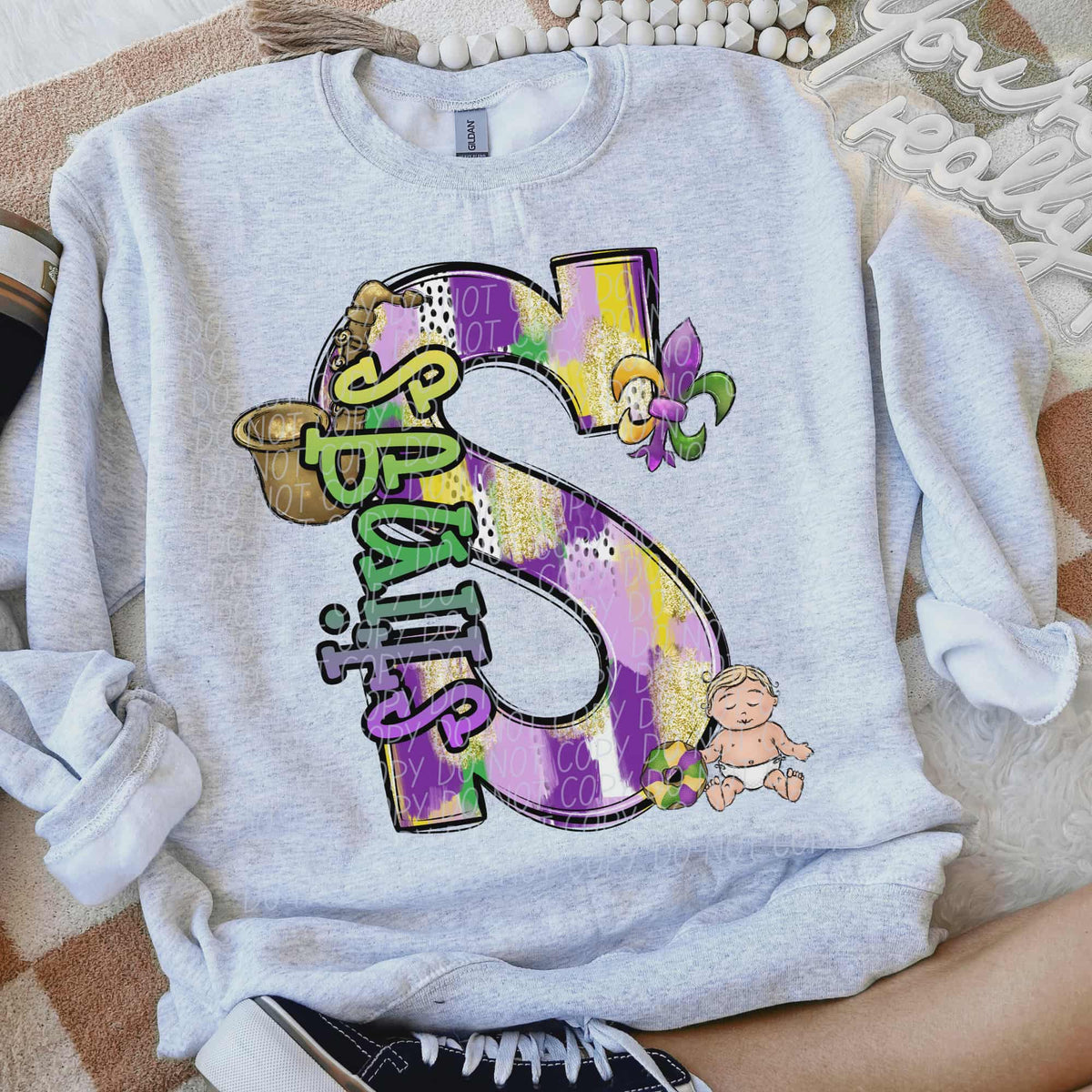 Stings Mardi Gras (city) DTF Transfer