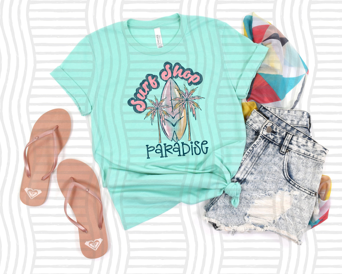 Surf shop paradise (Caplinger) DTF Transfer