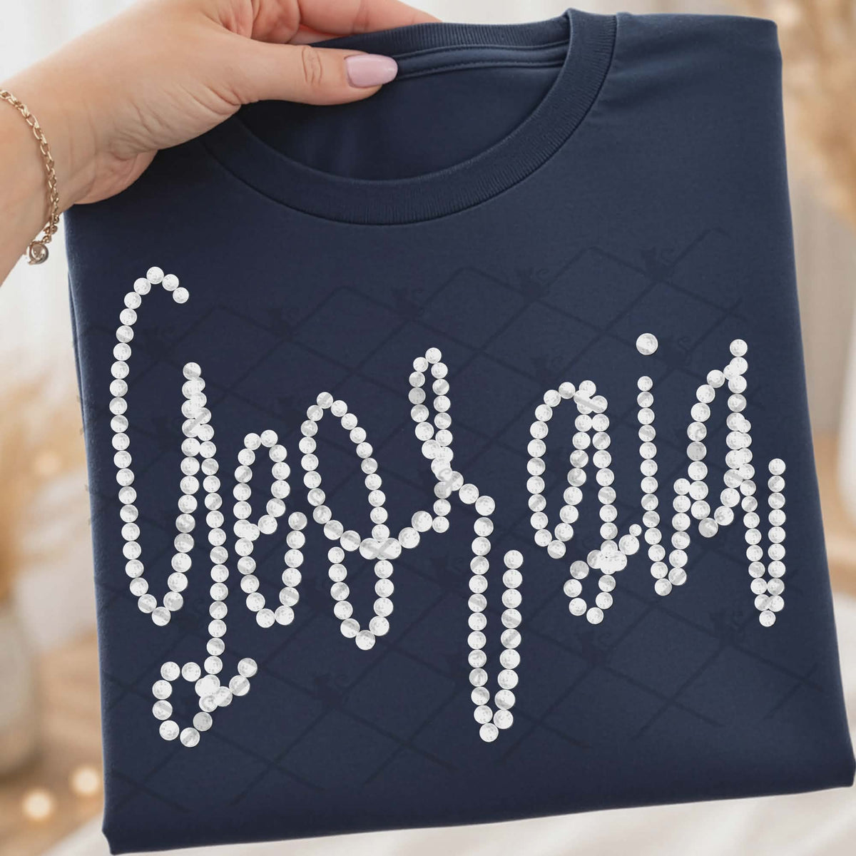 Georgia faux beads (TTD) DTF Transfer