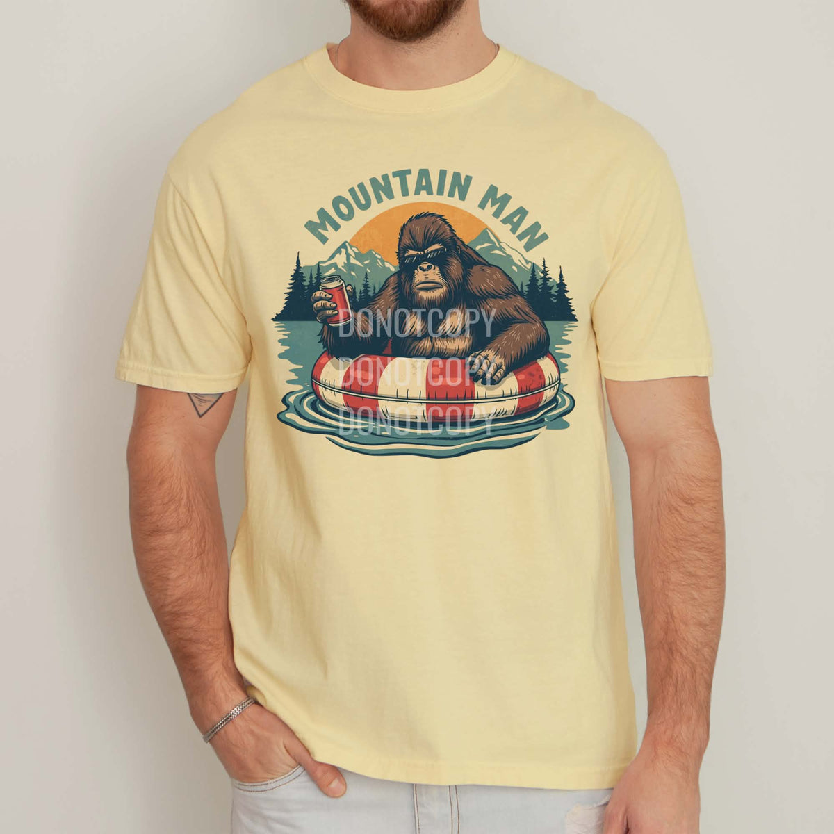 Mountain man (CSG) DTF Transfer