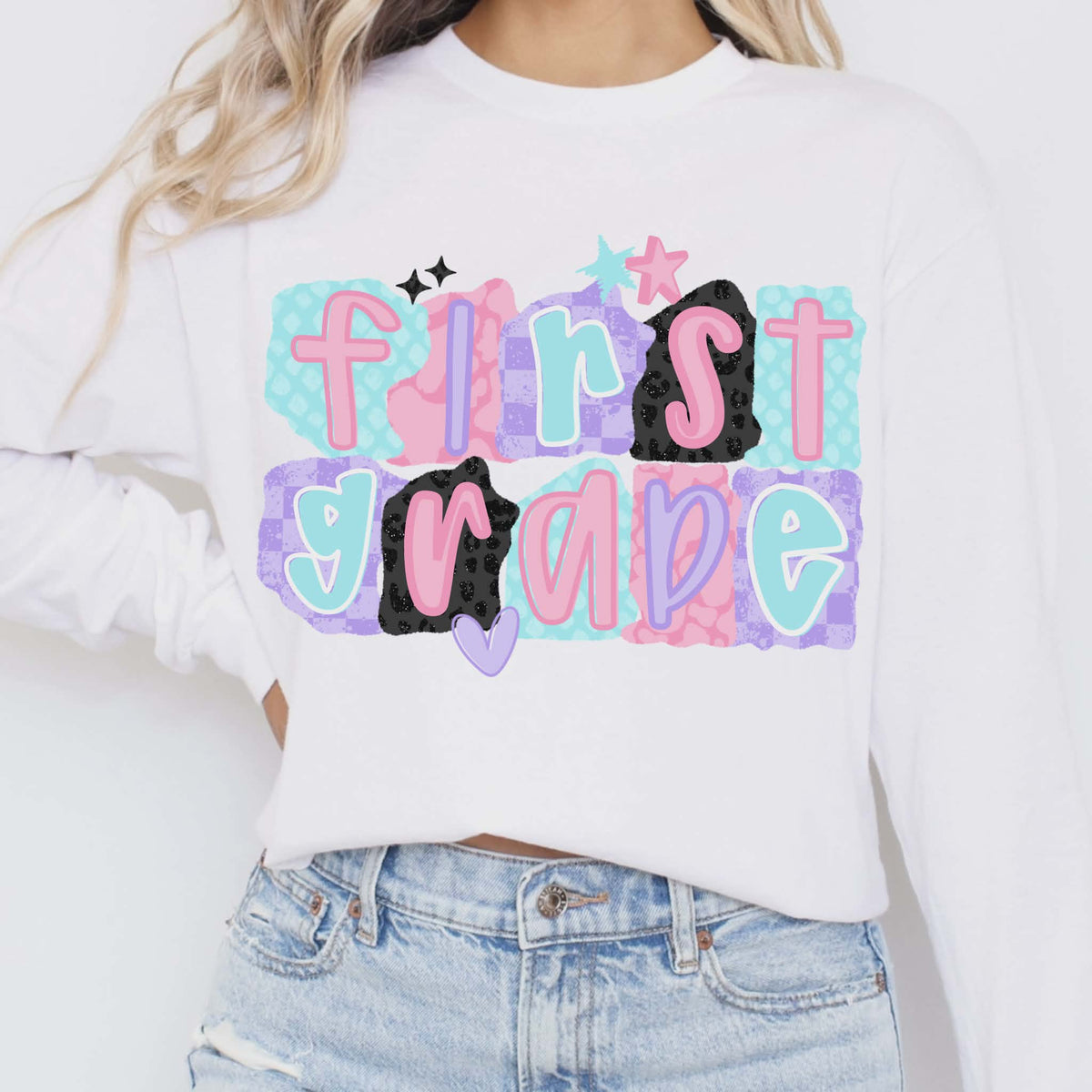 First grade pastels (CMD) DTF Transfer