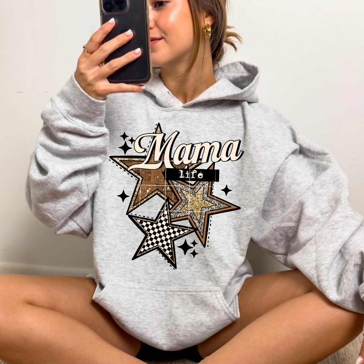 Mama Life stars (CSC) DTF Transfer