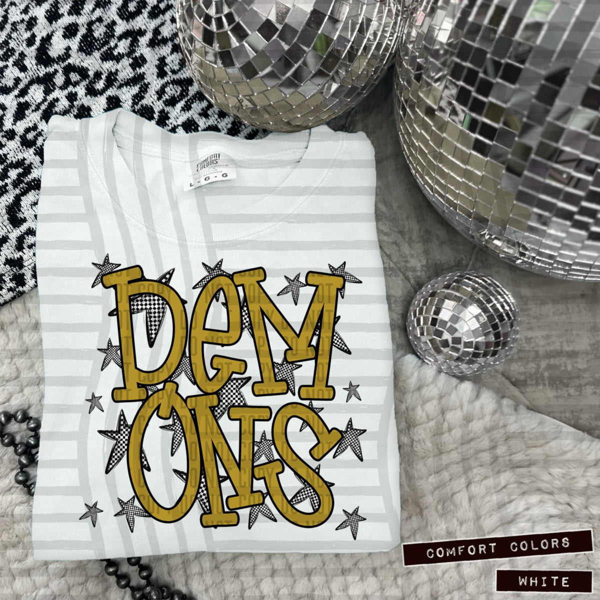 Gold Staggered Mascots (Caplinger)