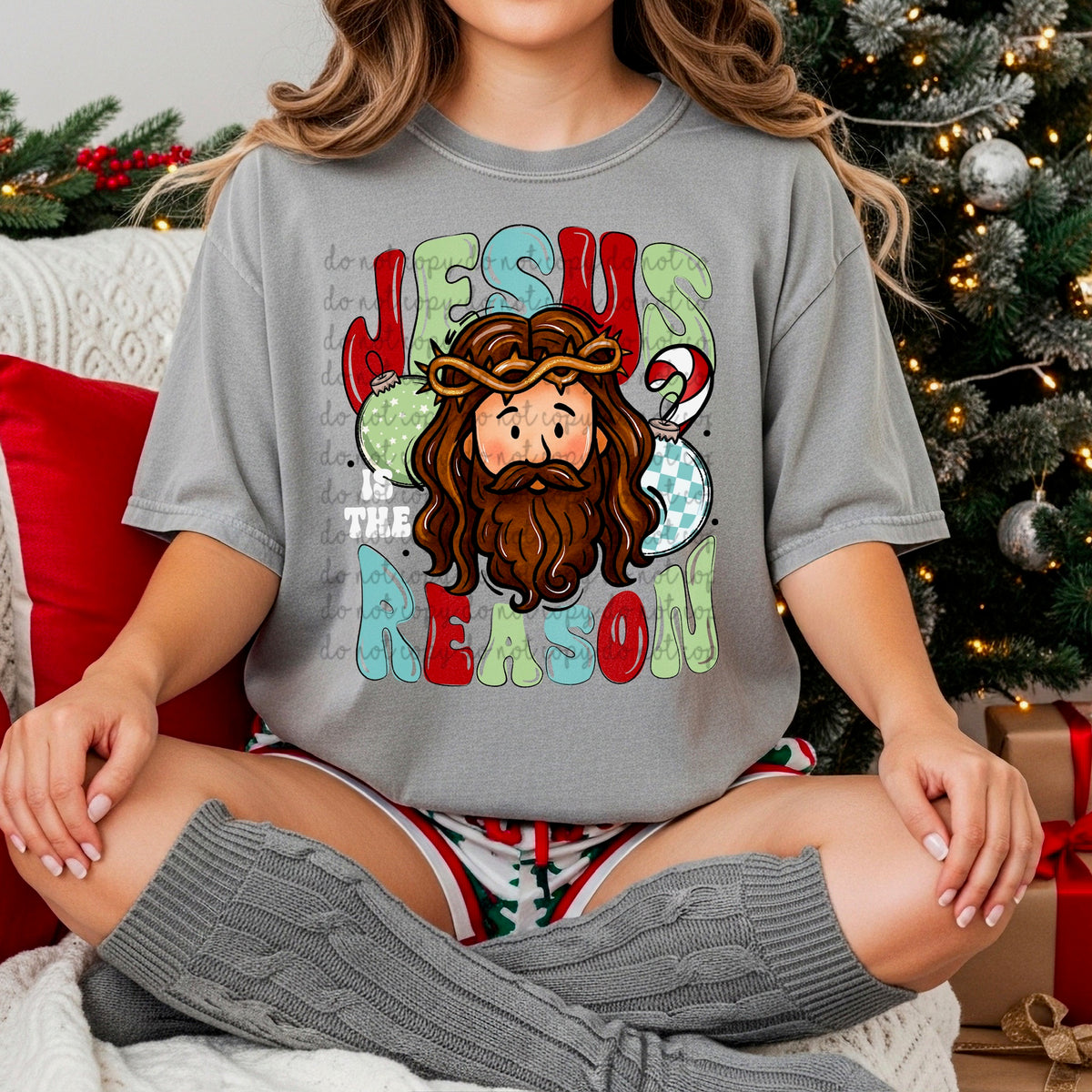 Jesus is the Reason 115469 DTF transfer