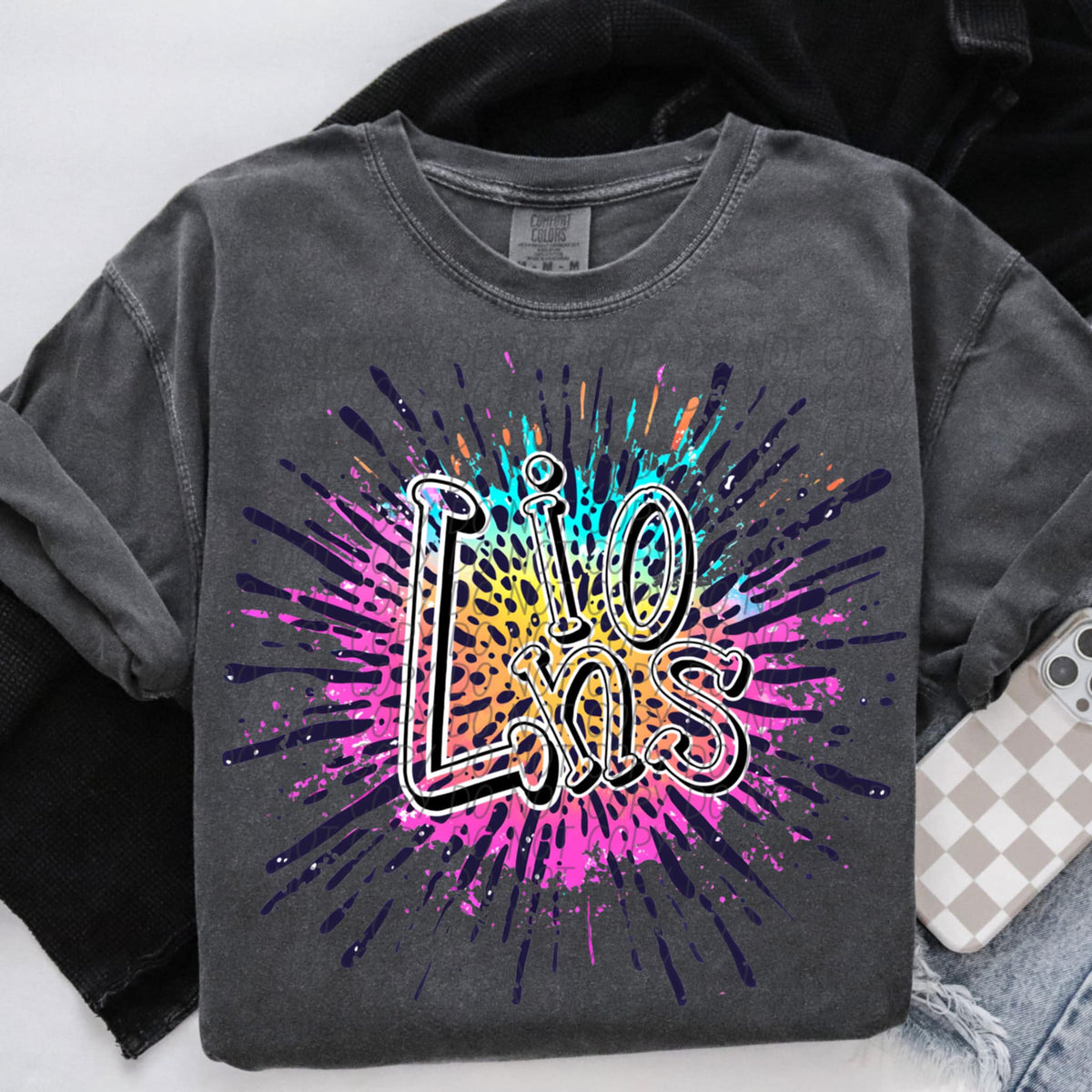 Colorful Burst Mascots (City)