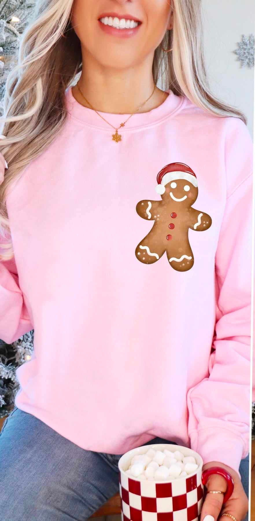 Gingerbread pocket (CSC) 60710 DTF transfer