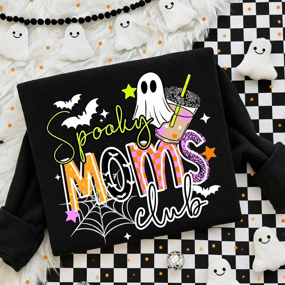 Spooky Moms Club Sunday Special DTF transfer