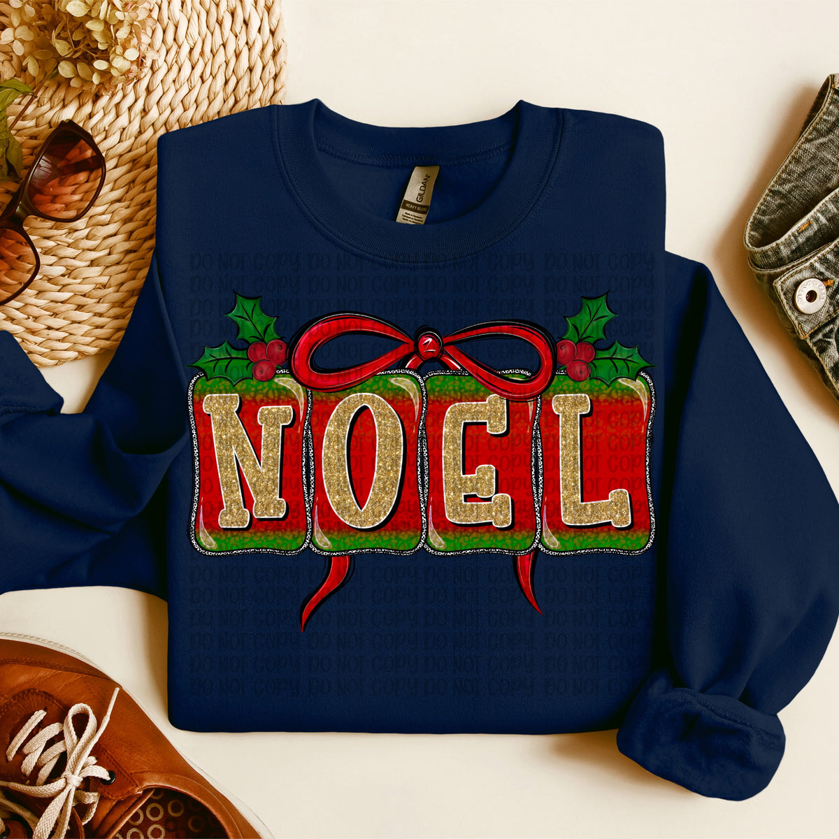 Noel Blocks (VP) DTF transfer